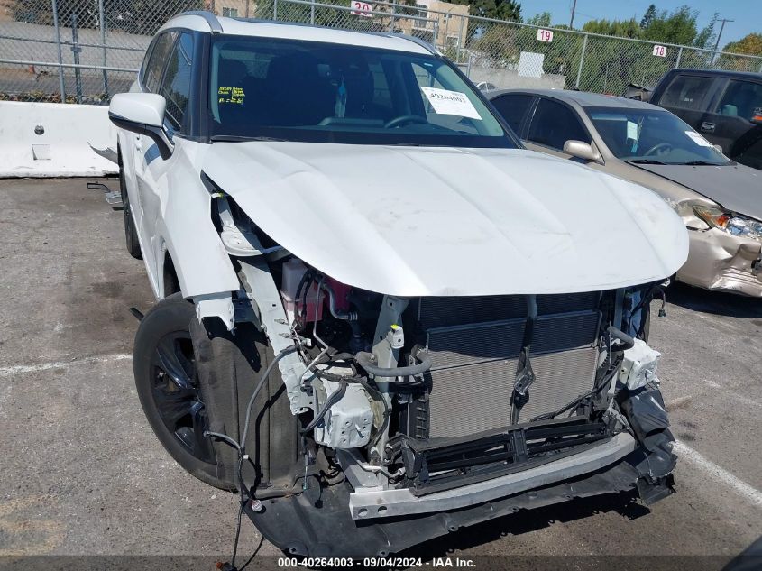 2022 Toyota Highlander Hybrid Xle VIN: 5TDHBRCH1NS553120 Lot: 40264003