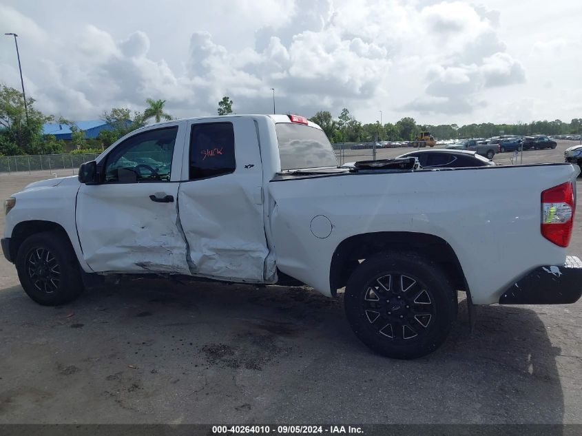 2019 Toyota Tundra Double Cab Sr/Double Cab Sr5 VIN: 5TFRY5F1XKX254290 Lot: 40264010