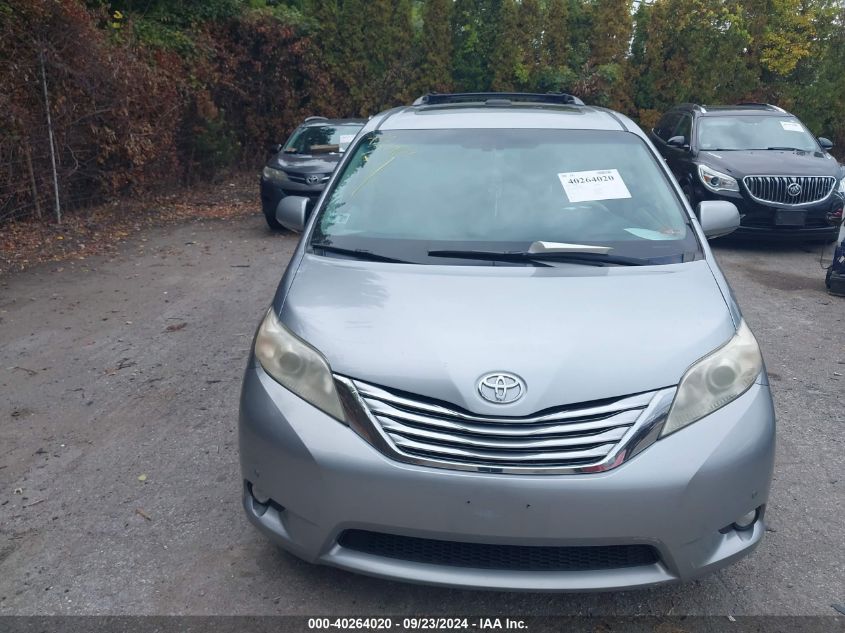 2011 Toyota Sienna Limited VIN: 5TDDK3DC9BS012696 Lot: 40264020