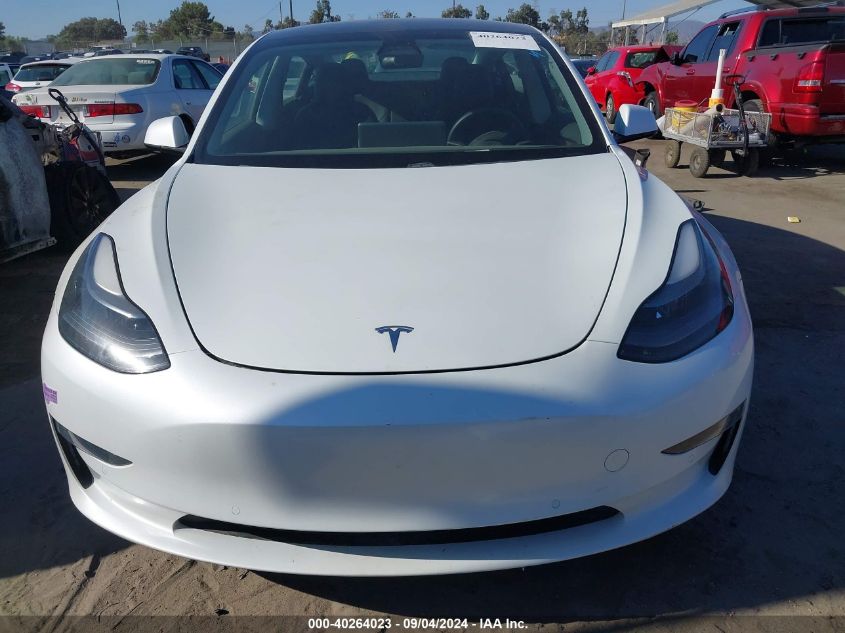 2021 Tesla Model 3 VIN: 5YJ3E1EA6MF076061 Lot: 40264023