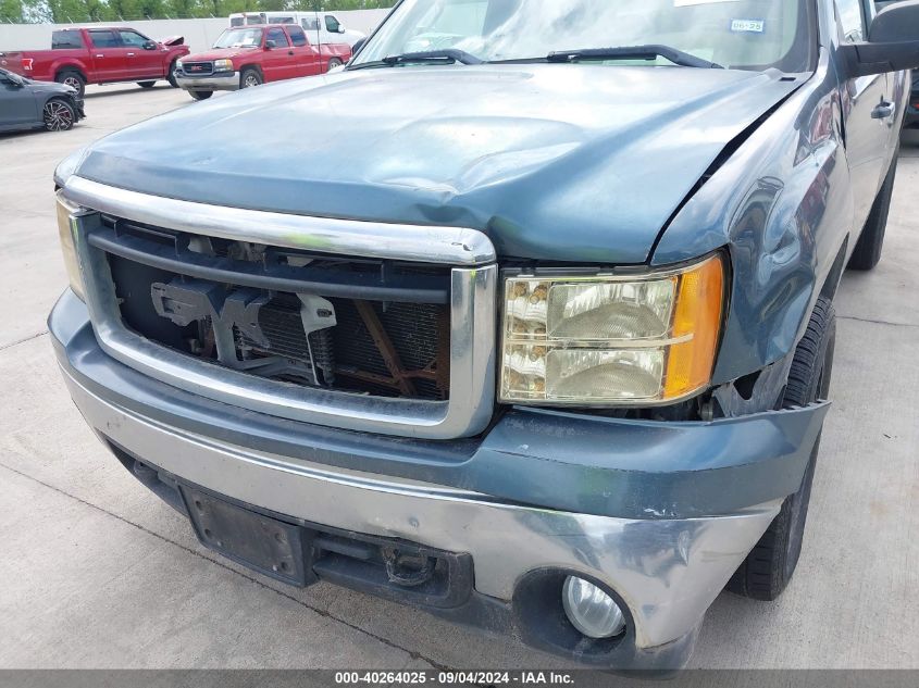 2007 GMC Sierra 1500 Work Truck VIN: 1GTEC14C97Z651589 Lot: 40264025