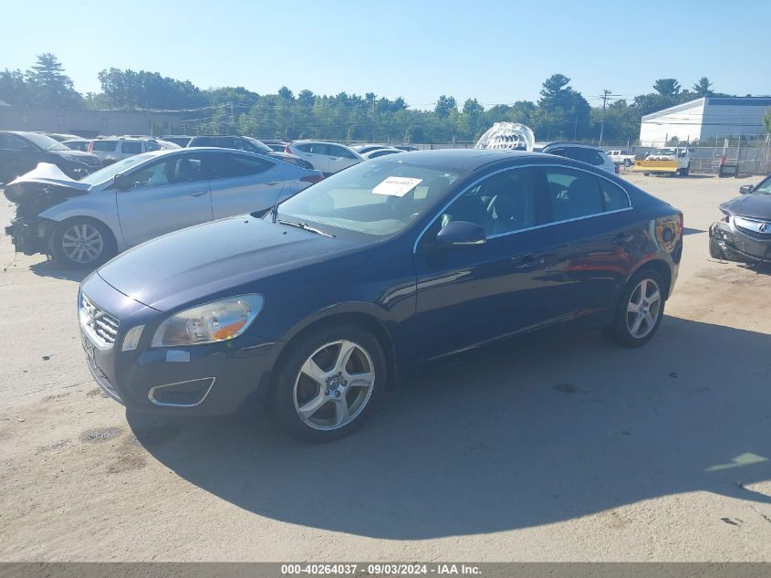 2013 Volvo S60 T5 VIN: YV1612FS4D1215371 Lot: 40264037