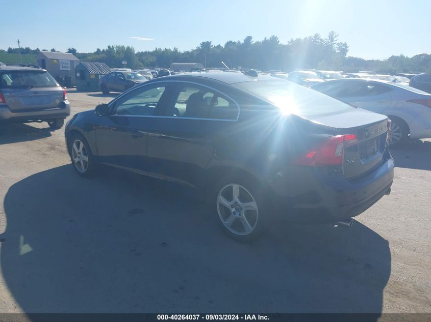 2013 Volvo S60 T5 VIN: YV1612FS4D1215371 Lot: 40264037