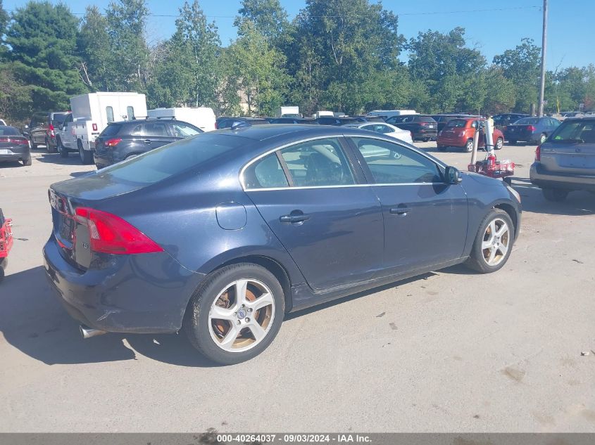 2013 Volvo S60 T5 VIN: YV1612FS4D1215371 Lot: 40264037