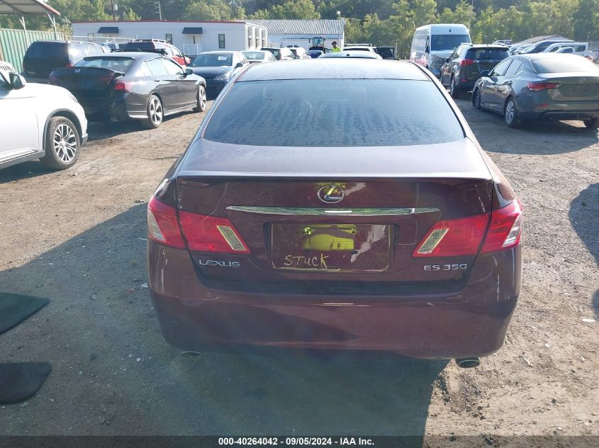 2008 Lexus Es 350 350 VIN: JTHBJ46G582258613 Lot: 40264042