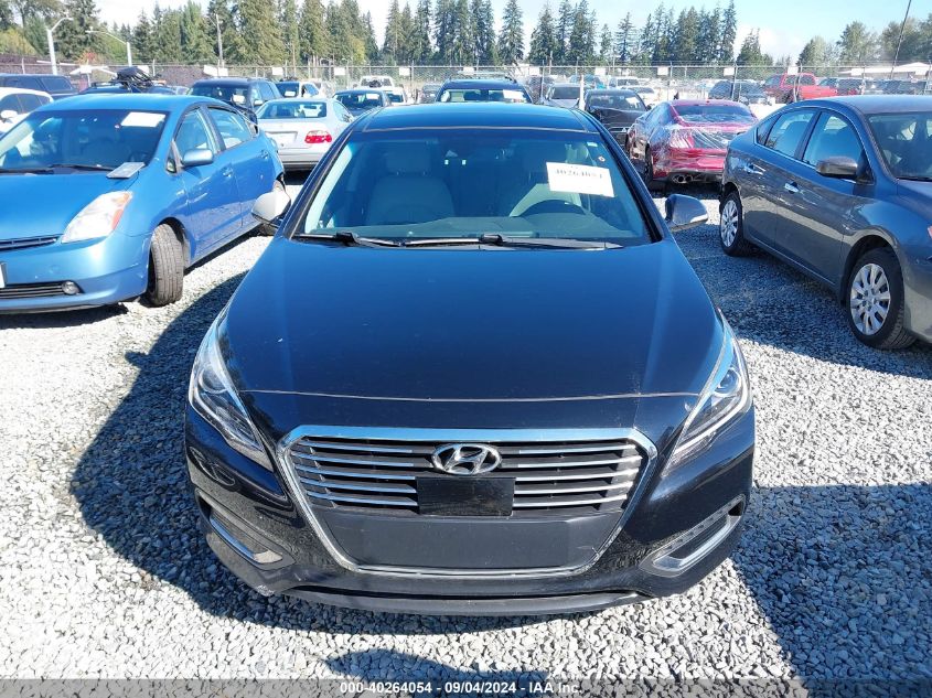 2016 Hyundai Sonata Hybrid Limited VIN: KMHE34L18GA033692 Lot: 40264054