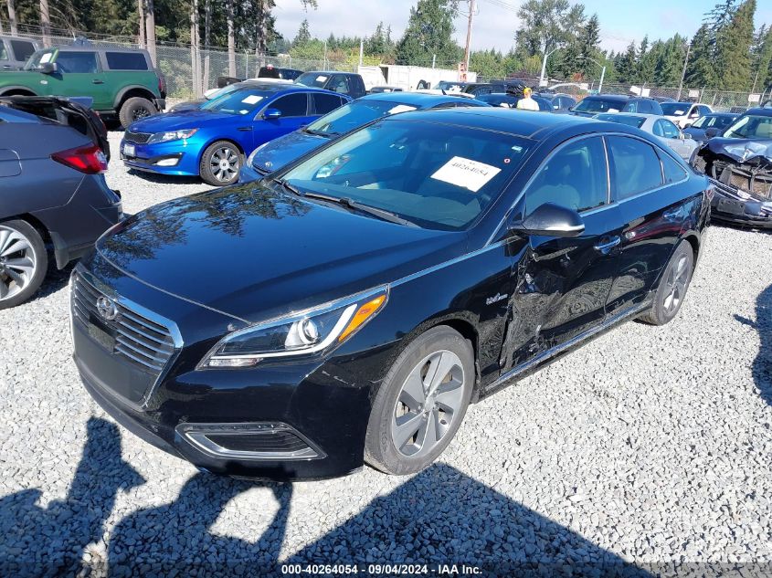 2016 Hyundai Sonata Hybrid Limited VIN: KMHE34L18GA033692 Lot: 40264054