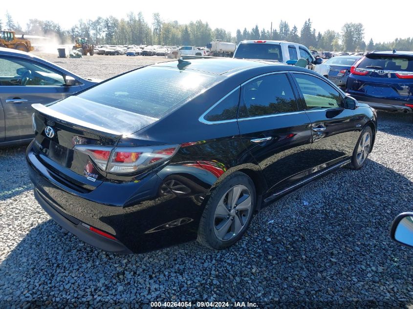 2016 Hyundai Sonata Hybrid Limited VIN: KMHE34L18GA033692 Lot: 40264054