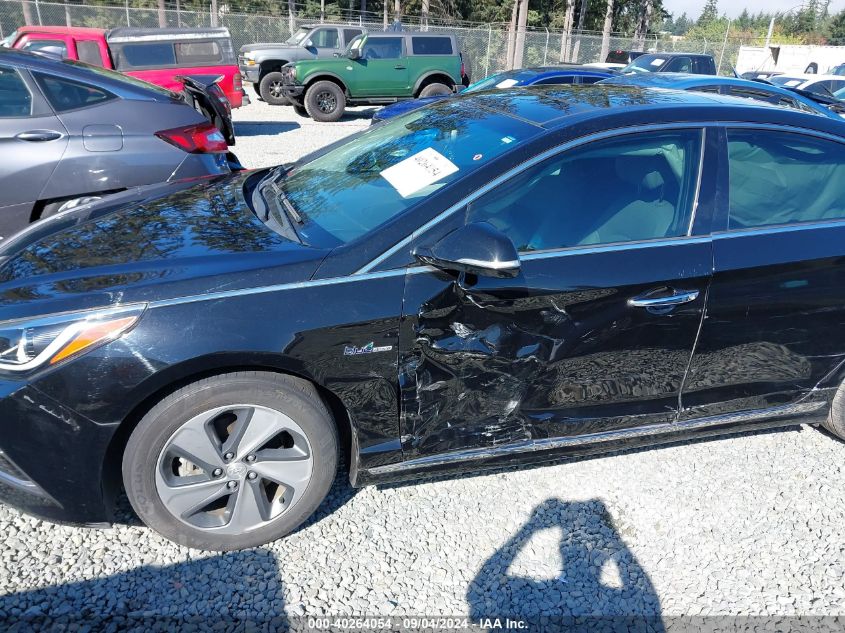 2016 Hyundai Sonata Hybrid Limited VIN: KMHE34L18GA033692 Lot: 40264054