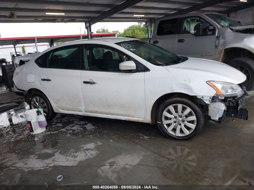 2015 Nissan Sentra Sv VIN: 3N1AB7AP4FY338876 Lot: 40264059