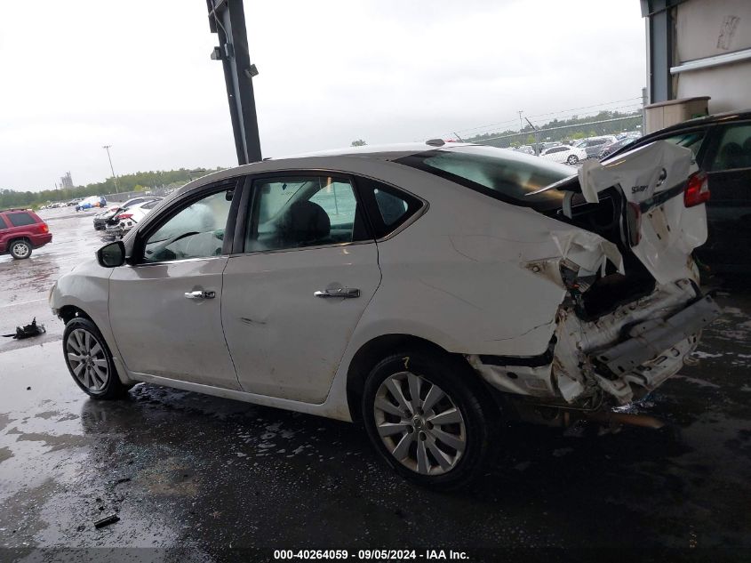 2015 Nissan Sentra Sv VIN: 3N1AB7AP4FY338876 Lot: 40264059