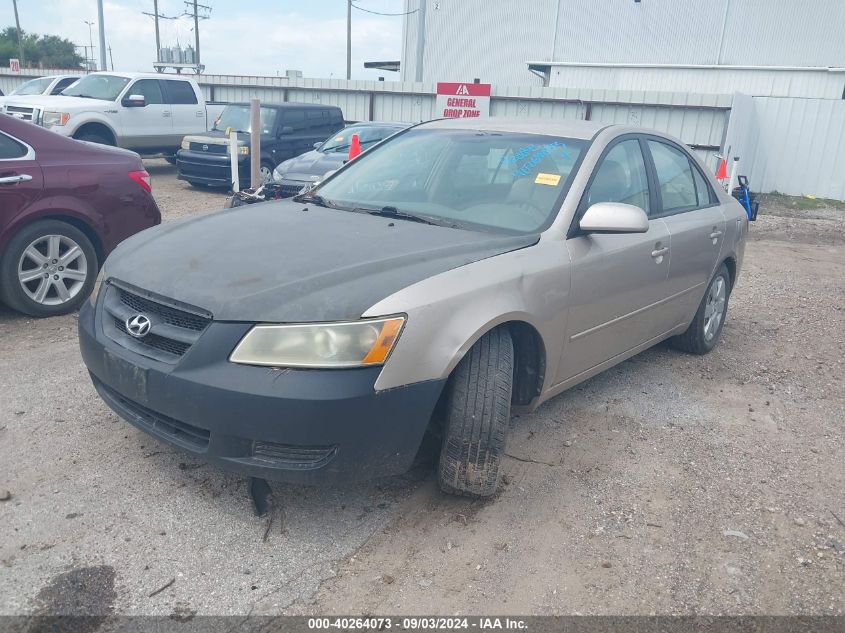 2007 Hyundai Sonata Gls VIN: 5NPET46C87H296114 Lot: 40264073