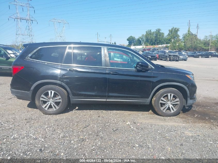 2016 Honda Pilot Exl VIN: 5FNYF6H5XGB048427 Lot: 40264122