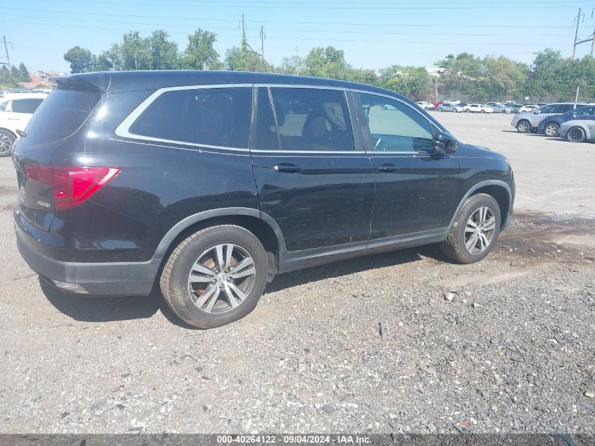 2016 Honda Pilot Exl VIN: 5FNYF6H5XGB048427 Lot: 40264122