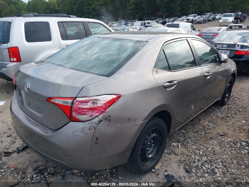 2016 Toyota Corolla Le VIN: 2T1BURHE7GC603030 Lot: 40264129