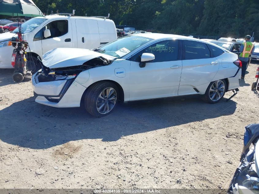 2018 Honda Clarity Plug-In Hybrid Touring VIN: JHMZC5F38JC017589 Lot: 40264135