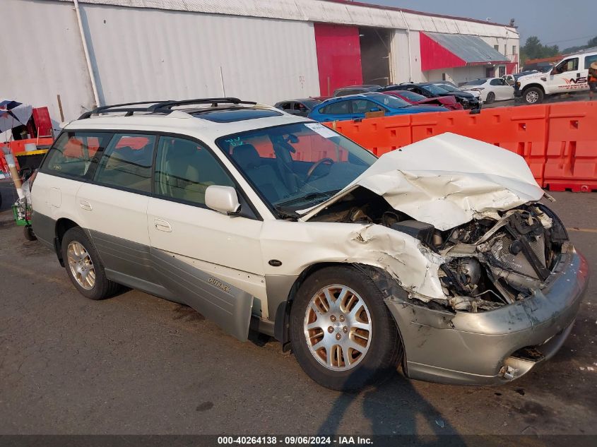 2001 Subaru Outback H6-3.0 VIN: 4S3BH806317639986 Lot: 40264138