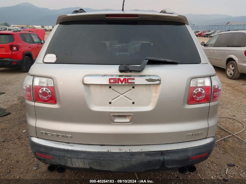 1GKEV13748J280487 2008 GMC Acadia Sle-1