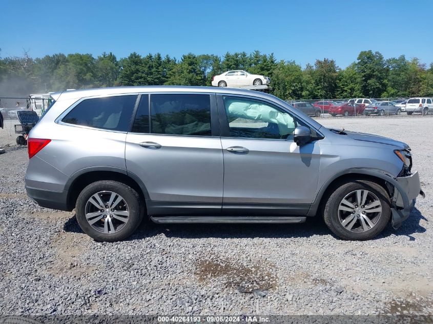 2016 Honda Pilot Exl VIN: 5FNYF6H50GB125807 Lot: 40264193