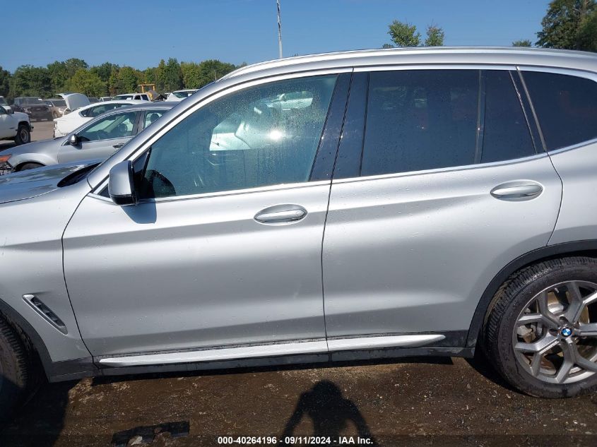 2020 BMW X3 xDrive30I VIN: 5UXTY5C08LLT33790 Lot: 40264196