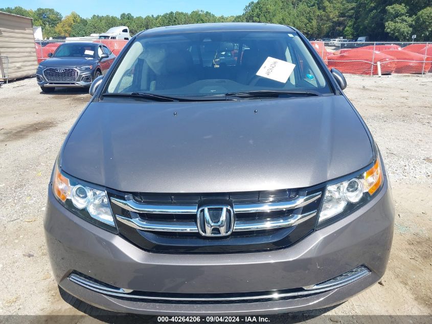 2015 Honda Odyssey Ex-L VIN: 5FNRL5H63FB065908 Lot: 40264206