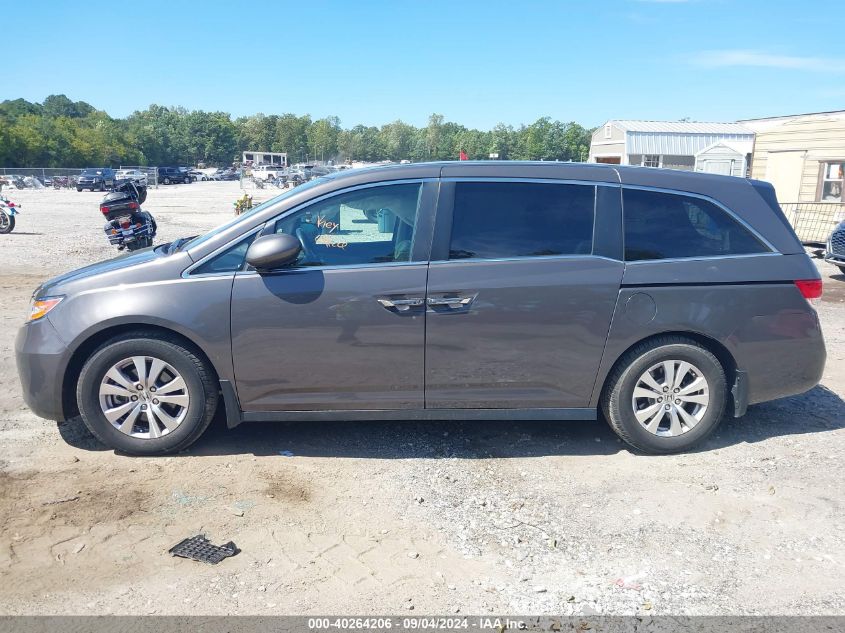 2015 Honda Odyssey Ex-L VIN: 5FNRL5H63FB065908 Lot: 40264206