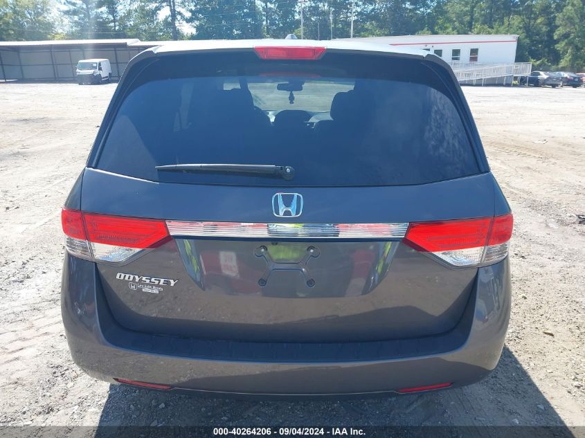 2015 Honda Odyssey Ex-L VIN: 5FNRL5H63FB065908 Lot: 40264206