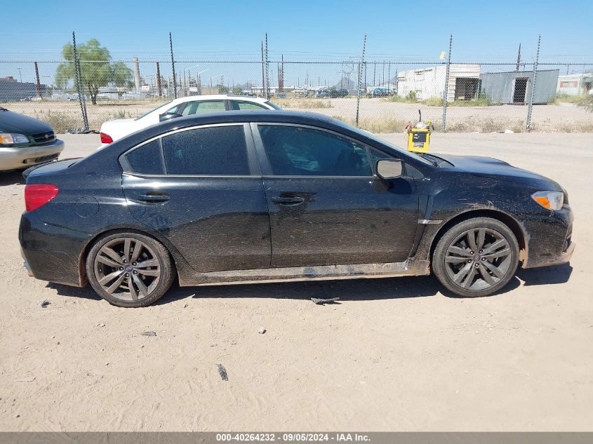 2017 Subaru Wrx Premium VIN: JF1VA1E67H9806677 Lot: 40264232