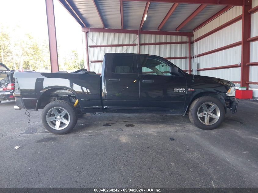 2017 Ram 1500 Express Quad Cab 4X4 6'4 Box VIN: 1C6RR7FTXHS811383 Lot: 40264242