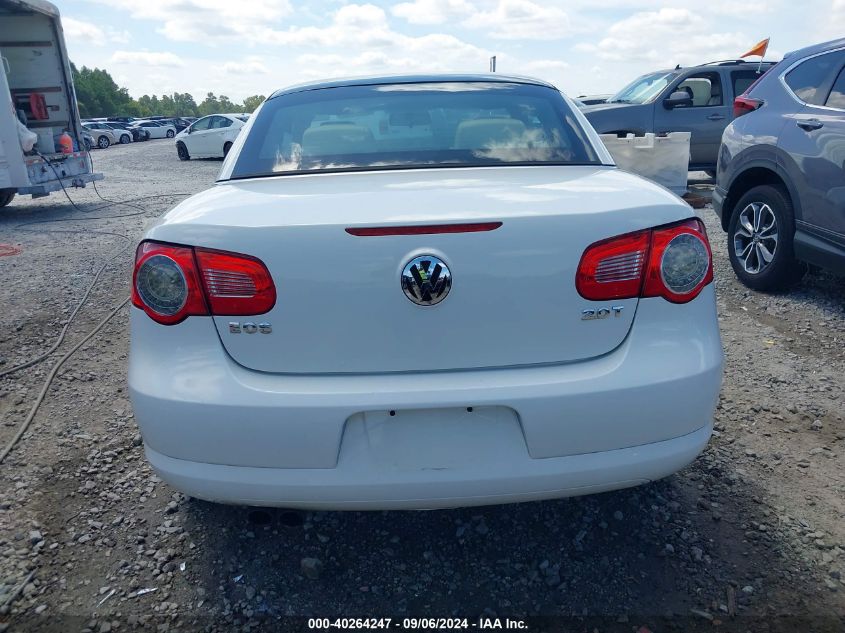 2010 Volkswagen Eos Komfort VIN: WVWBA7AH1AV010964 Lot: 40264247