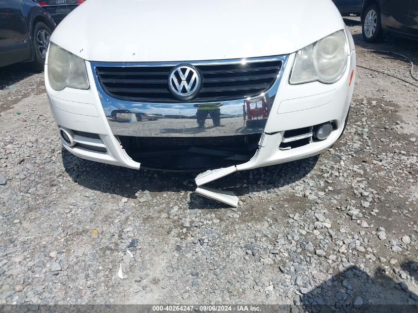 2010 Volkswagen Eos Komfort VIN: WVWBA7AH1AV010964 Lot: 40264247