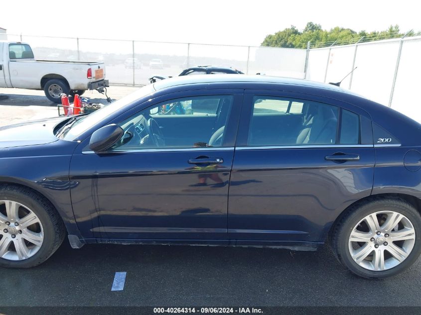 2012 Chrysler 200 Touring VIN: 1C3CCBBB2CN283818 Lot: 40264314