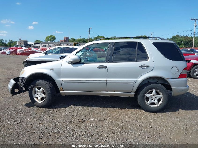 1999 Mercedes-Benz Ml 320 VIN: 4JGAB54E4XA118036 Lot: 40264353