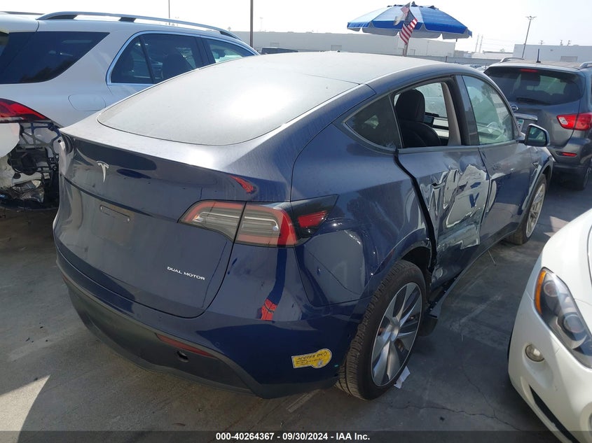 VIN 5YJYGDEE1MF241325 2021 TESLA MODEL Y LONG RANGE DUAL MOTOR ALL-WHEEL DRIVE