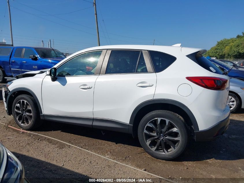 2016 Mazda Cx-5 Grand Touring VIN: JM3KE4DYXG0603976 Lot: 40264382