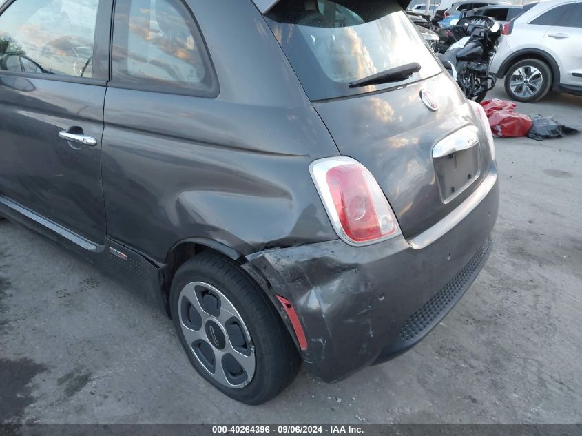 2015 Fiat 500E Battery Electric VIN: 3C3CFFGE6FT709886 Lot: 40264396