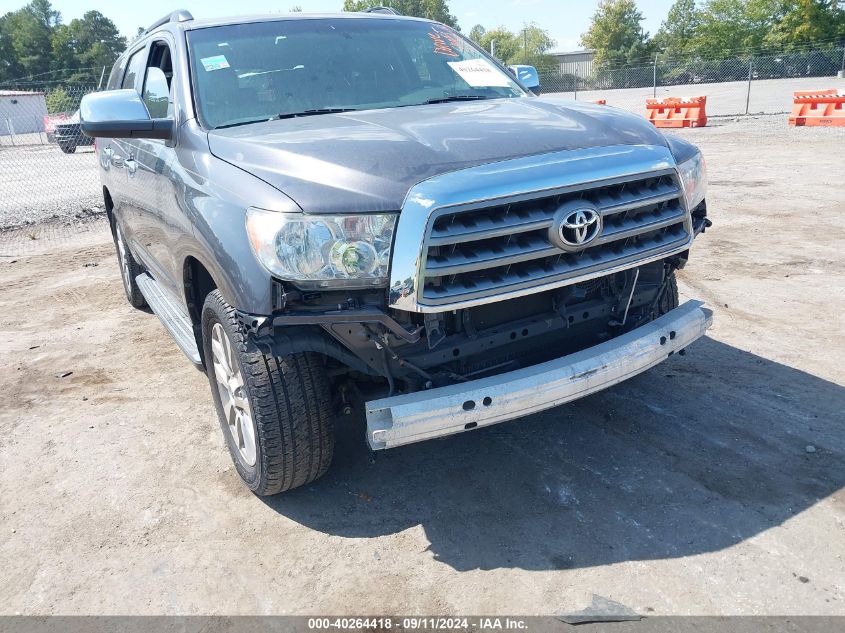 5TDJY5G1XES107330 2014 Toyota Sequoia Limited 5.7L V8