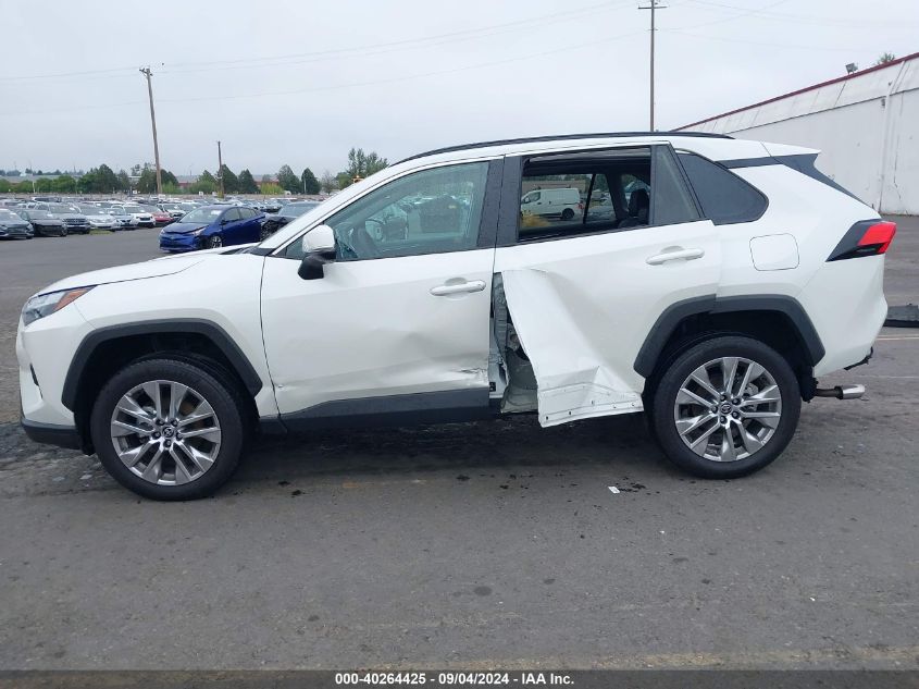 2022 Toyota Rav4 Xle Premium VIN: 2T3A1RFV5NW262155 Lot: 40264425