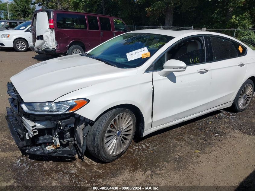 2016 Ford Fusion Titanium VIN: 3FA6P0D97GR209931 Lot: 40264430