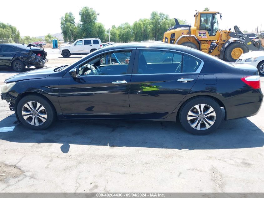 2013 Honda Accord Lx VIN: 1HGCR2F36DA270576 Lot: 40264436