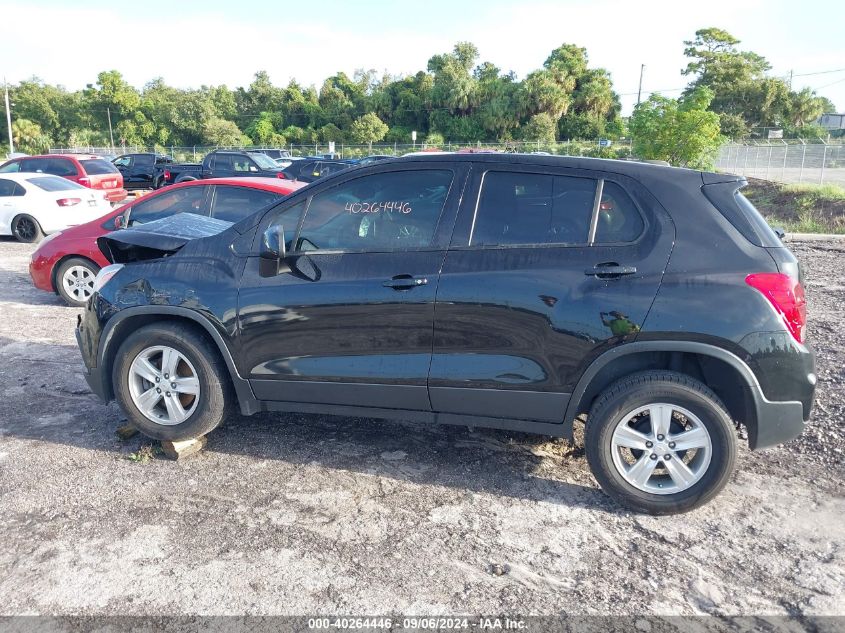 2020 Chevrolet Trax Ls VIN: KL7CJKSB1LB330661 Lot: 40264446