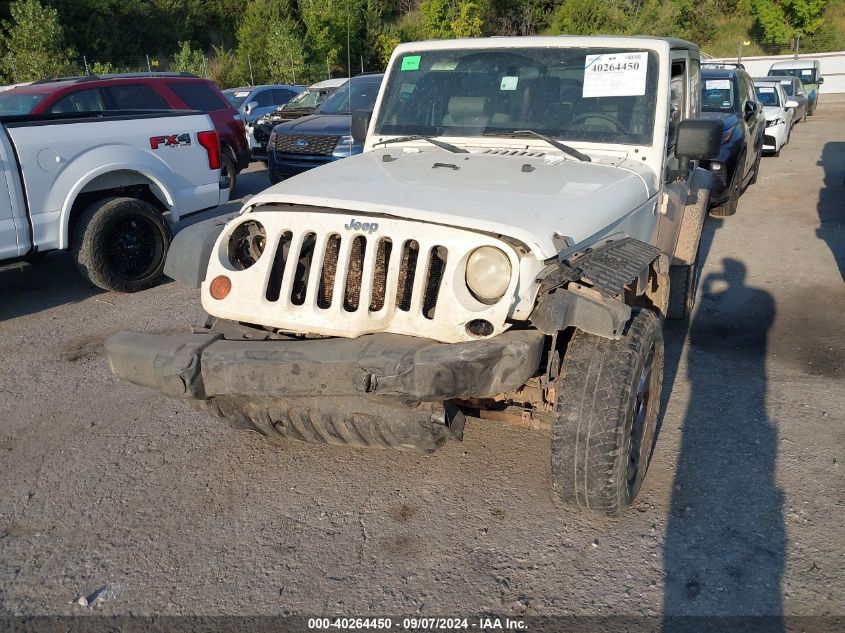 2008 Jeep Wrangler X VIN: 1J8FA24118L594588 Lot: 40264450