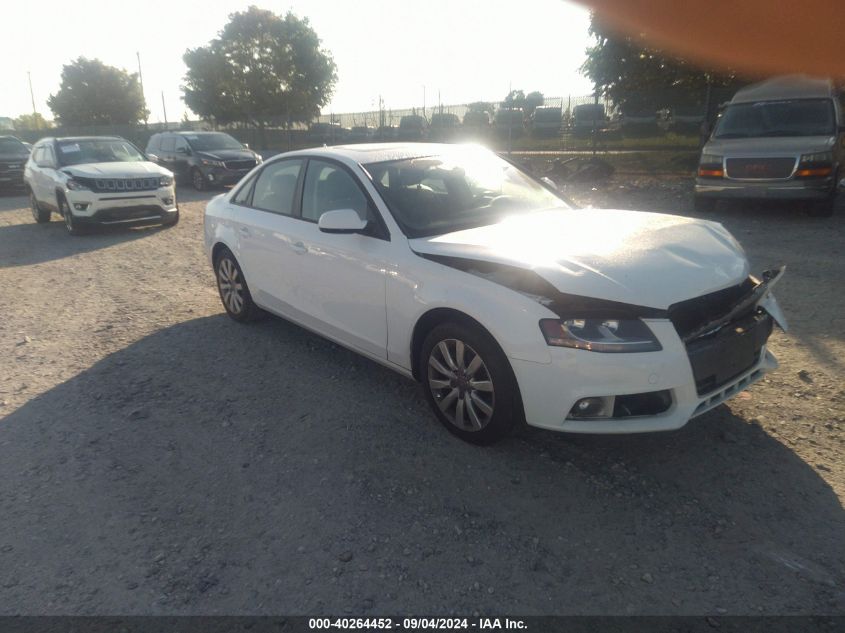 2012 Audi A4 Premium VIN: WAUBFAFL8CN011475 Lot: 40264452