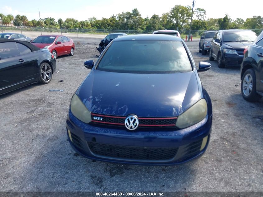 2011 Volkswagen Gti 4-Door VIN: WVWHV7AJ1BW061720 Lot: 40264469