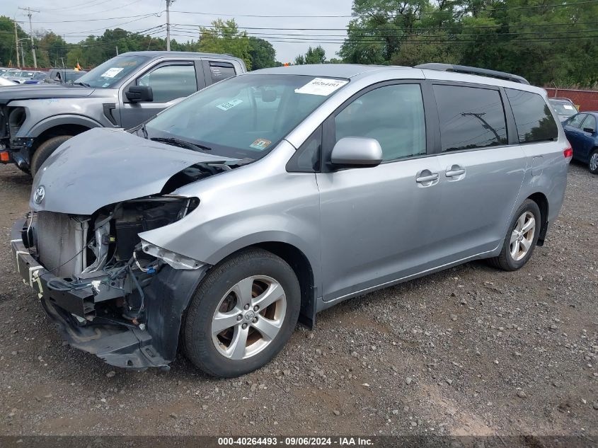 2013 Toyota Sienna Le V6 8 Passenger VIN: 5TDKK3DC0DS372644 Lot: 40264493