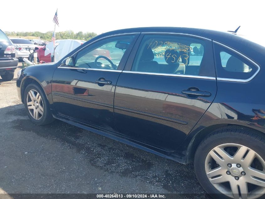 2012 Chevrolet Impala Lt VIN: 2G1WB5E35C1296381 Lot: 40264513