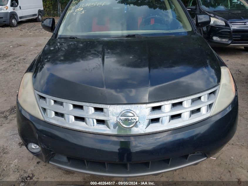 JN8AZ08T14W224684 2004 Nissan Murano Se