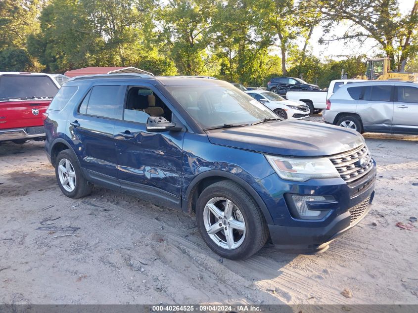 1FM5K8D84HGD38126 2017 FORD EXPLORER - Image 1