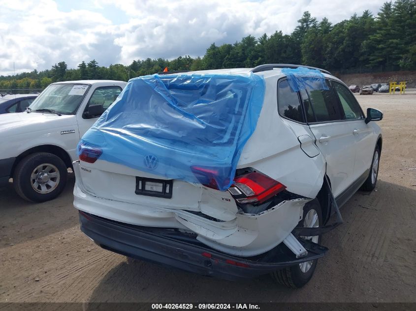 2018 Volkswagen Tiguan 2.0T S VIN: 3VV1B7AX8JM020712 Lot: 40264529