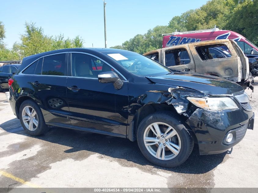 2013 Acura Rdx VIN: 5J8TB4H55DL010611 Lot: 40264534